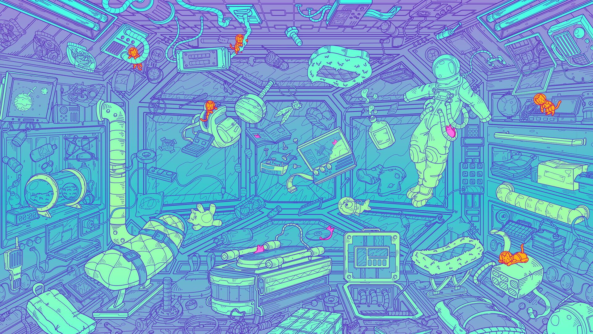 Screenshot for Flats Full of Cats: Stars & Oysters