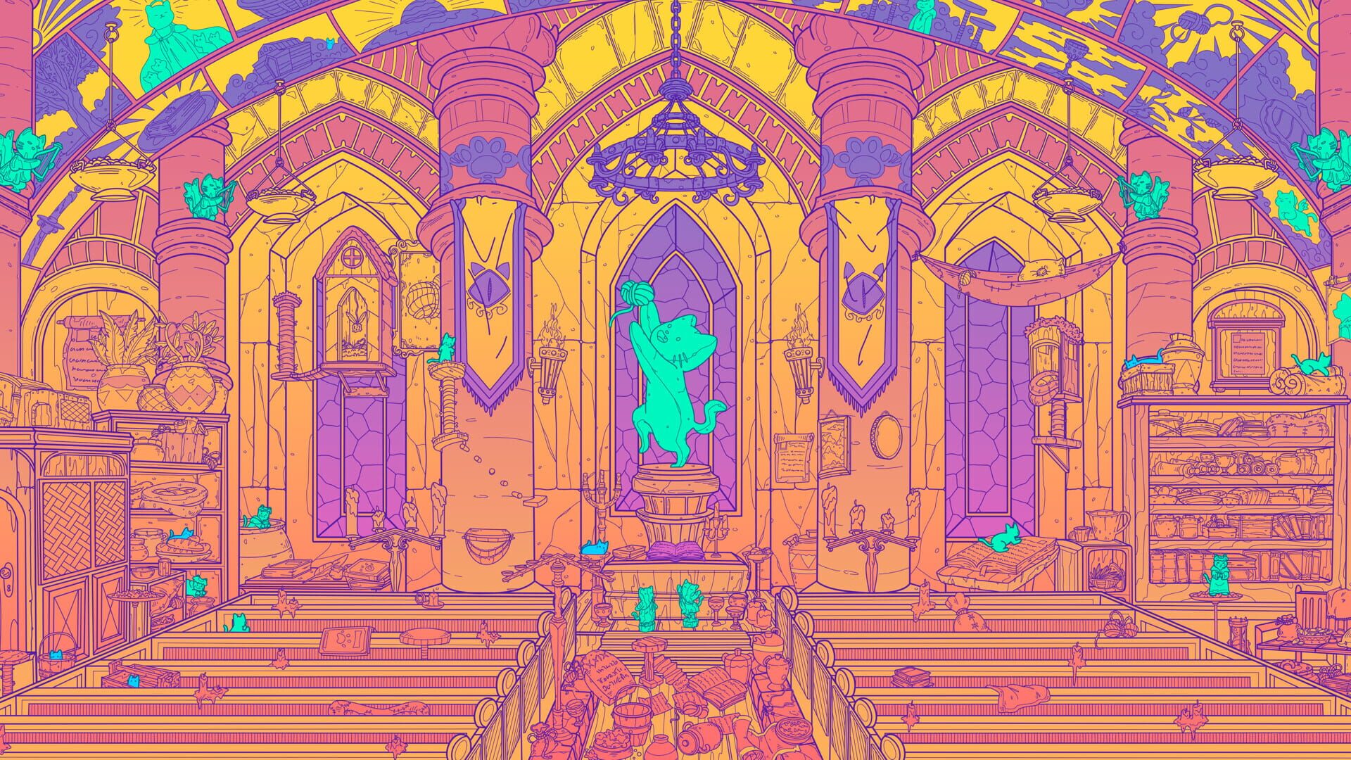 Screenshot for Flats Full of Cats: Gold & Candles