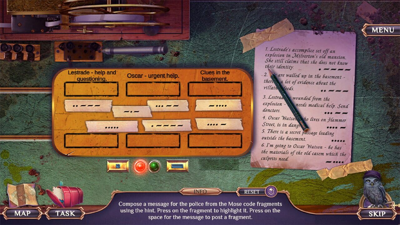 Screenshot for Ms. Holmes: The Milverton Plot - Collector's Edition