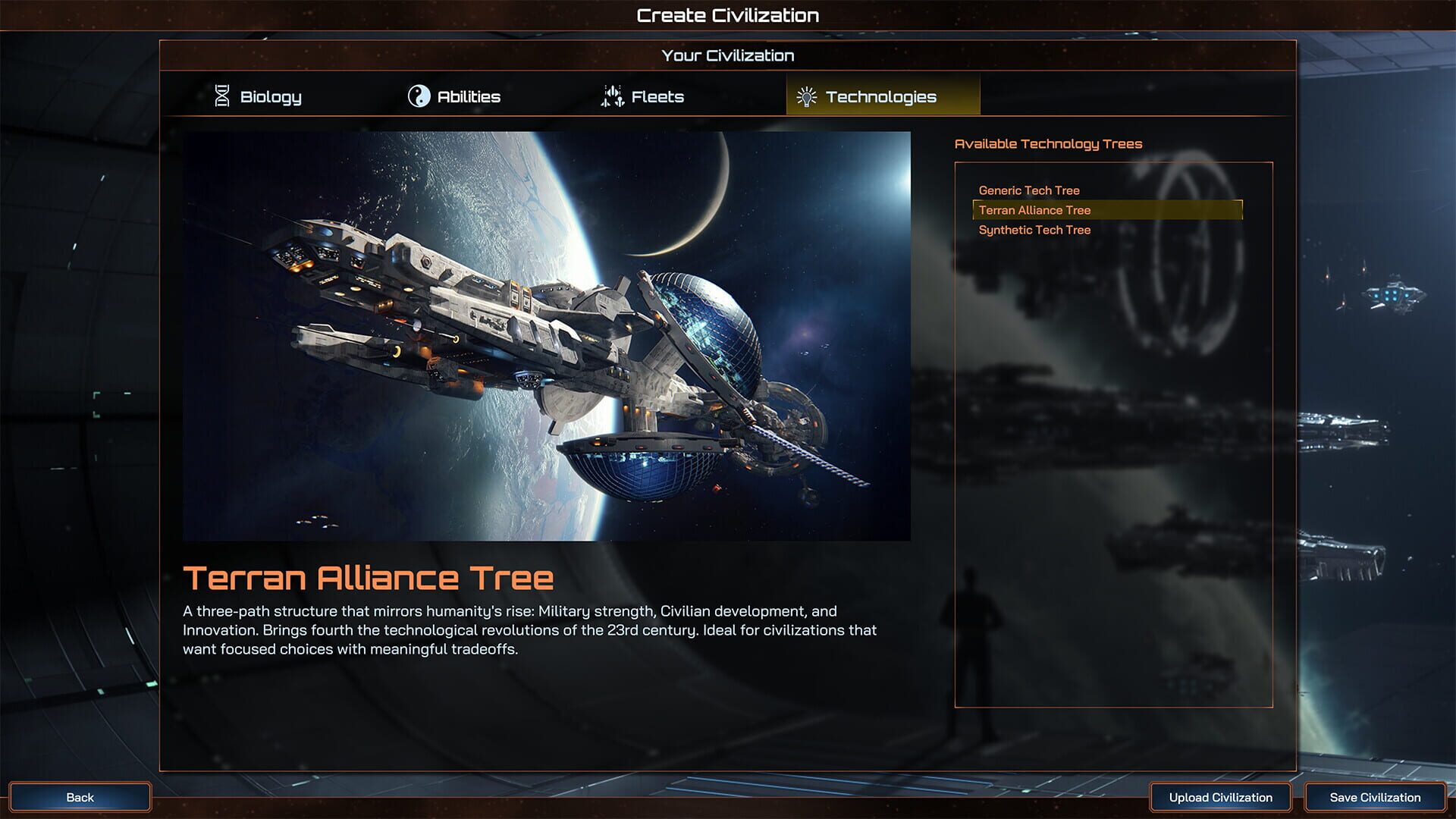 Screenshot for Galactic Civilizations IV: Tales of the Terran Alliance
