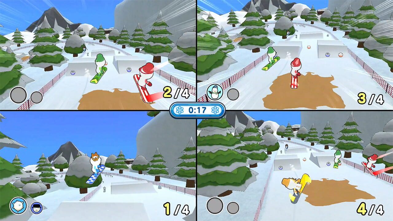Screenshot for Slide! Throw! Snow Party