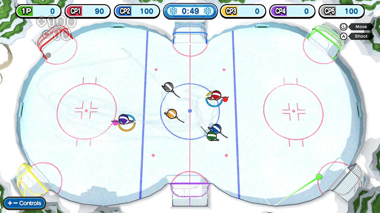 Screenshot for Slide! Throw! Snow Party