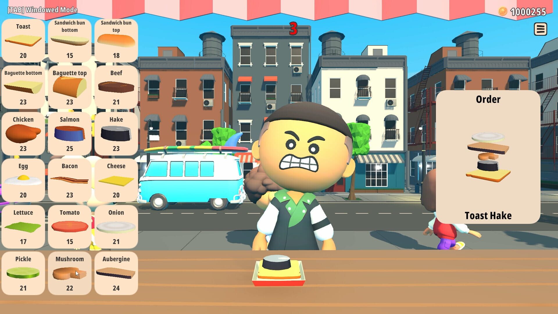 Screenshot for Tiny Kitchen: Sandwich Edition