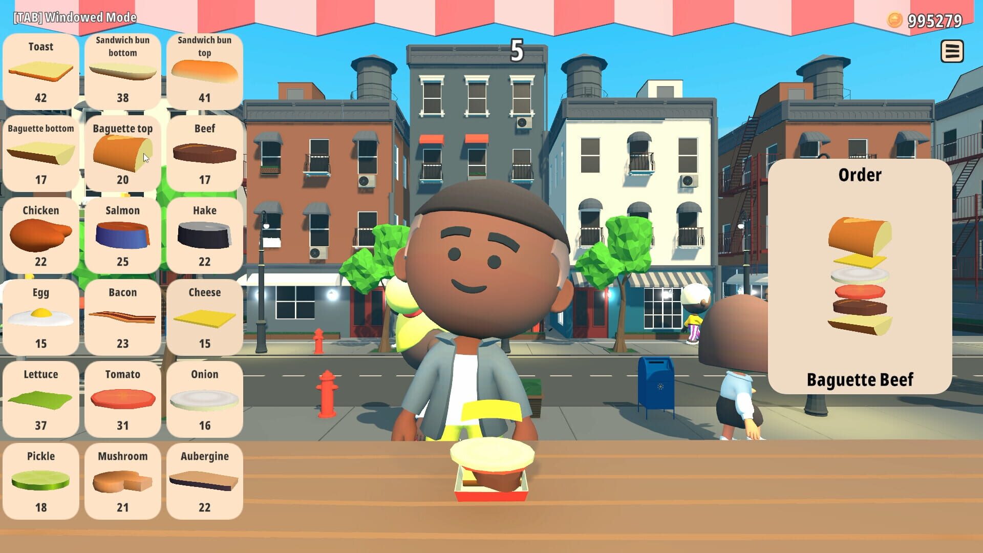 Screenshot for Tiny Kitchen: Sandwich Edition