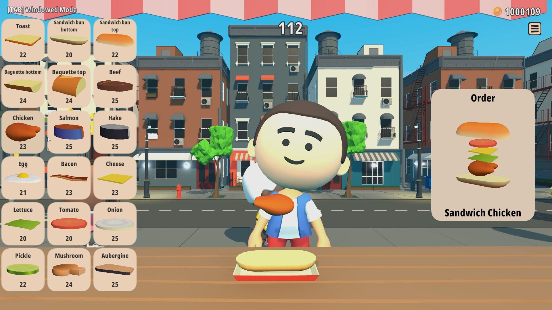 Screenshot for Tiny Kitchen: Sandwich Edition
