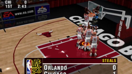 Screenshot for NBA Live 96
