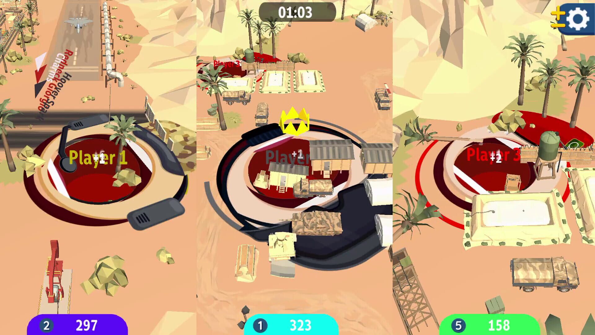 Screenshot for Hole io: Warzone