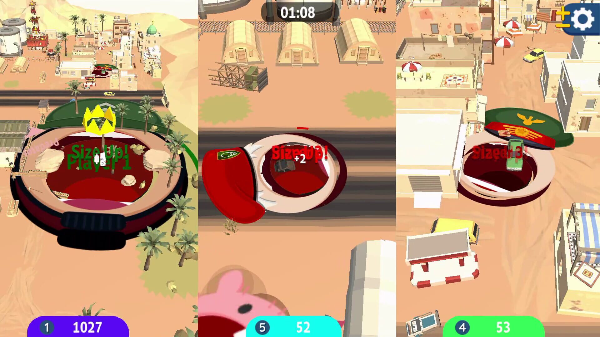 Screenshot for Hole io: Warzone