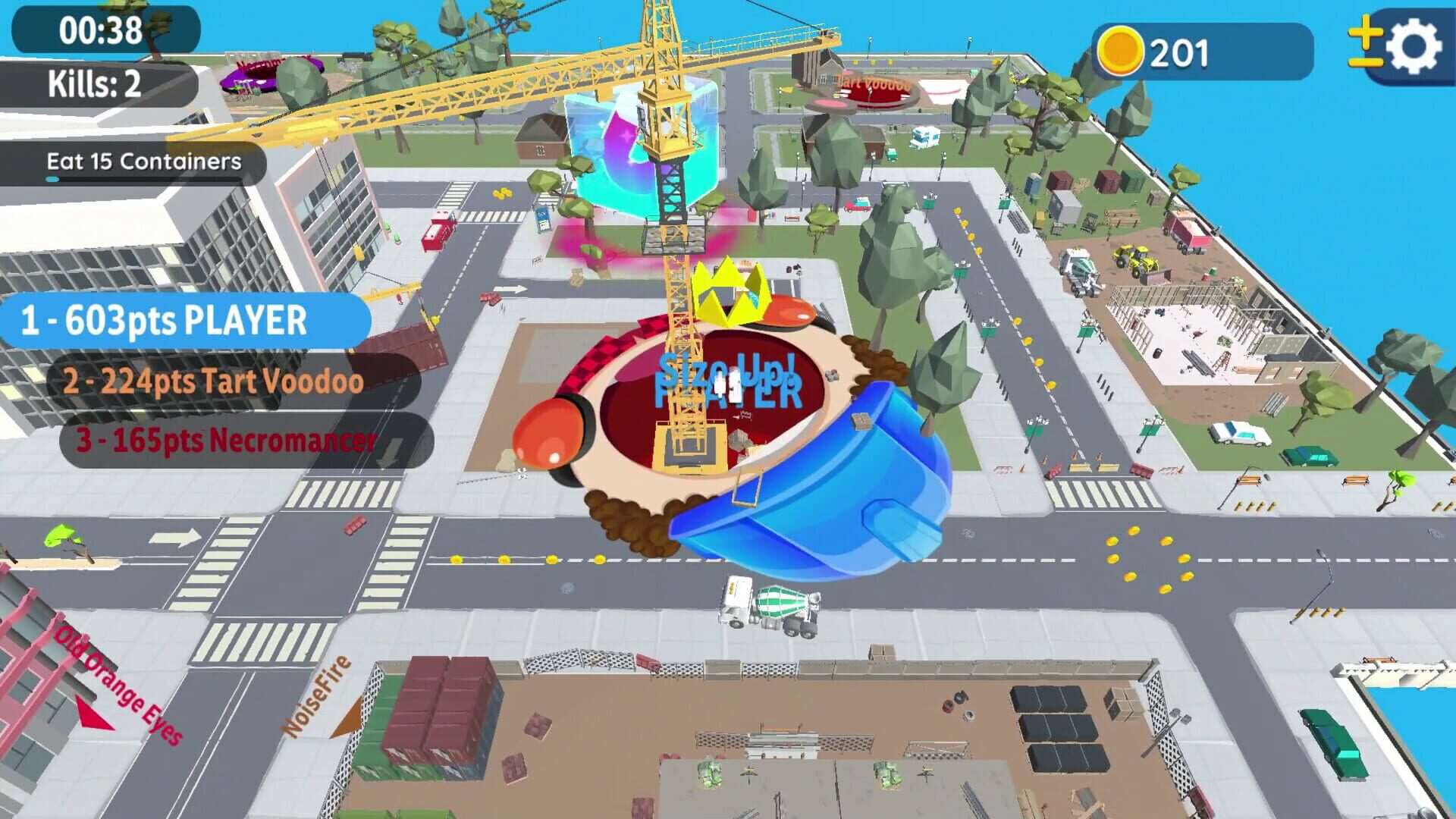 Screenshot for Hole io: Construction DLC