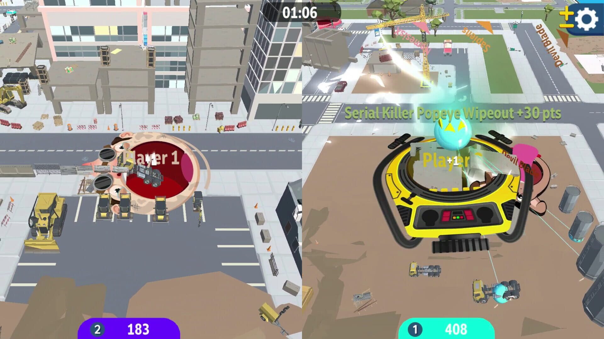 Screenshot for Hole io: Construction DLC