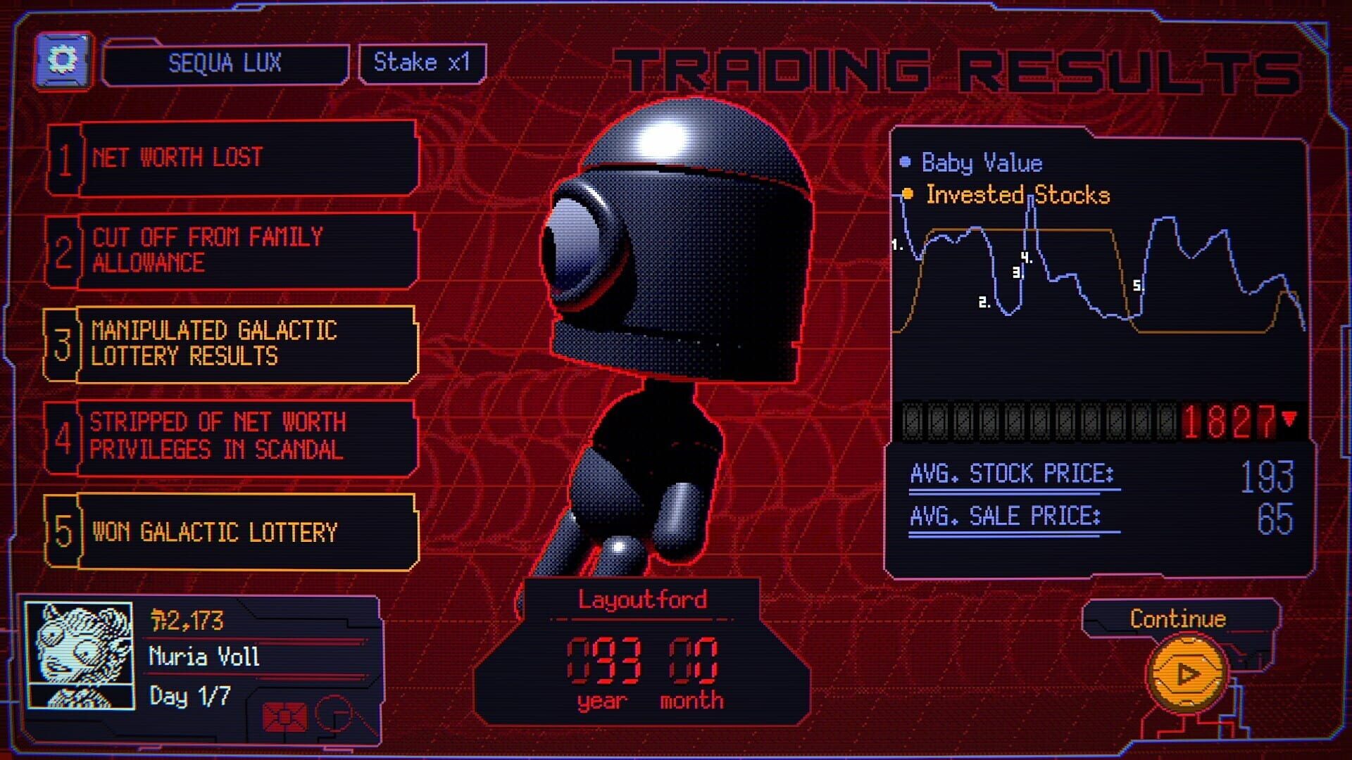 Screenshot for Space Warlord Baby Trading Simulator
