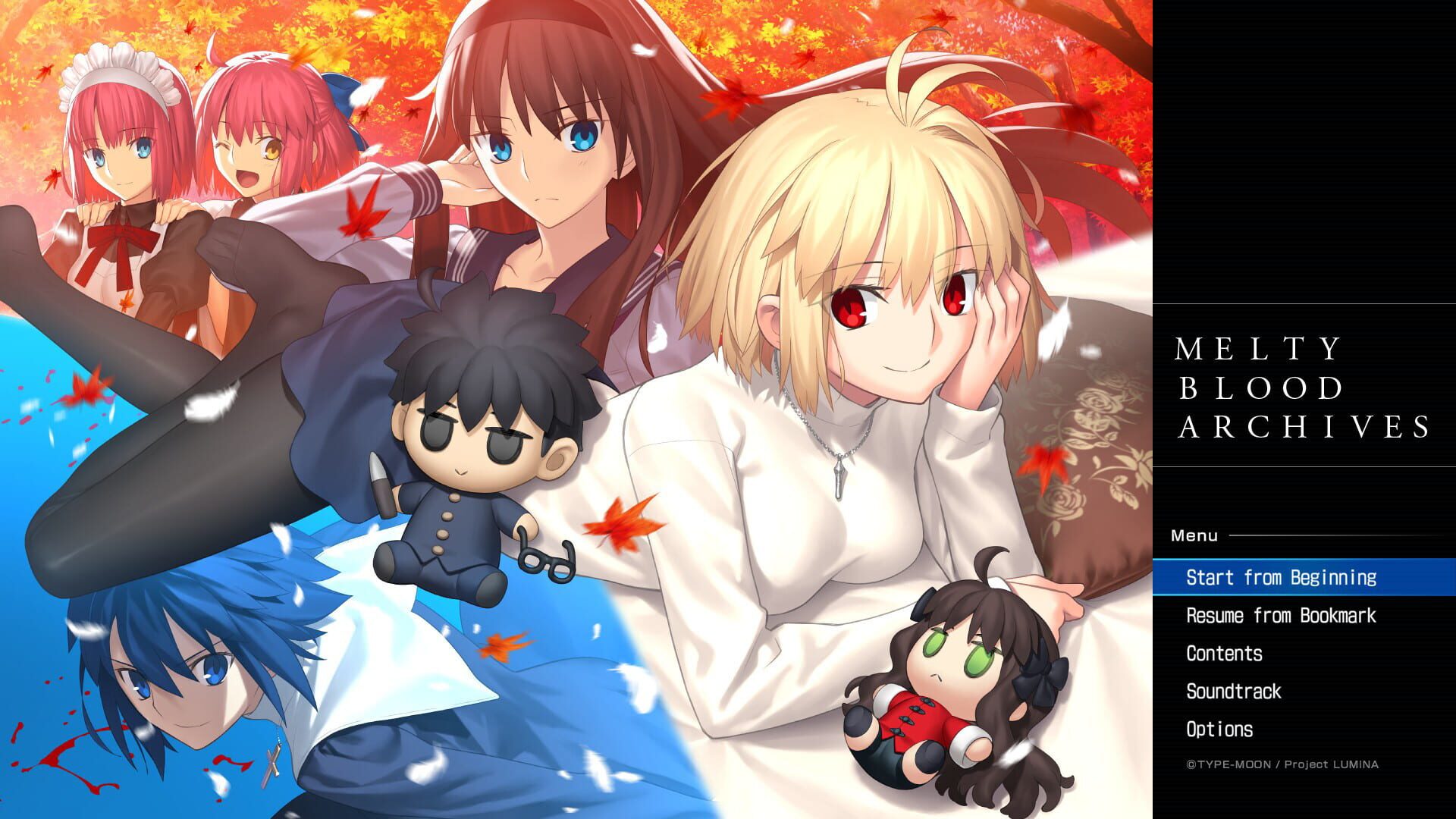 Screenshot for Melty Blood: Type Lumina