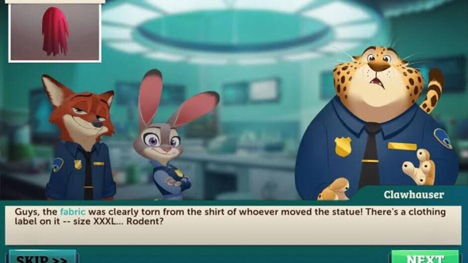 Screenshot for Zootopia Crime Files: Hidden Object