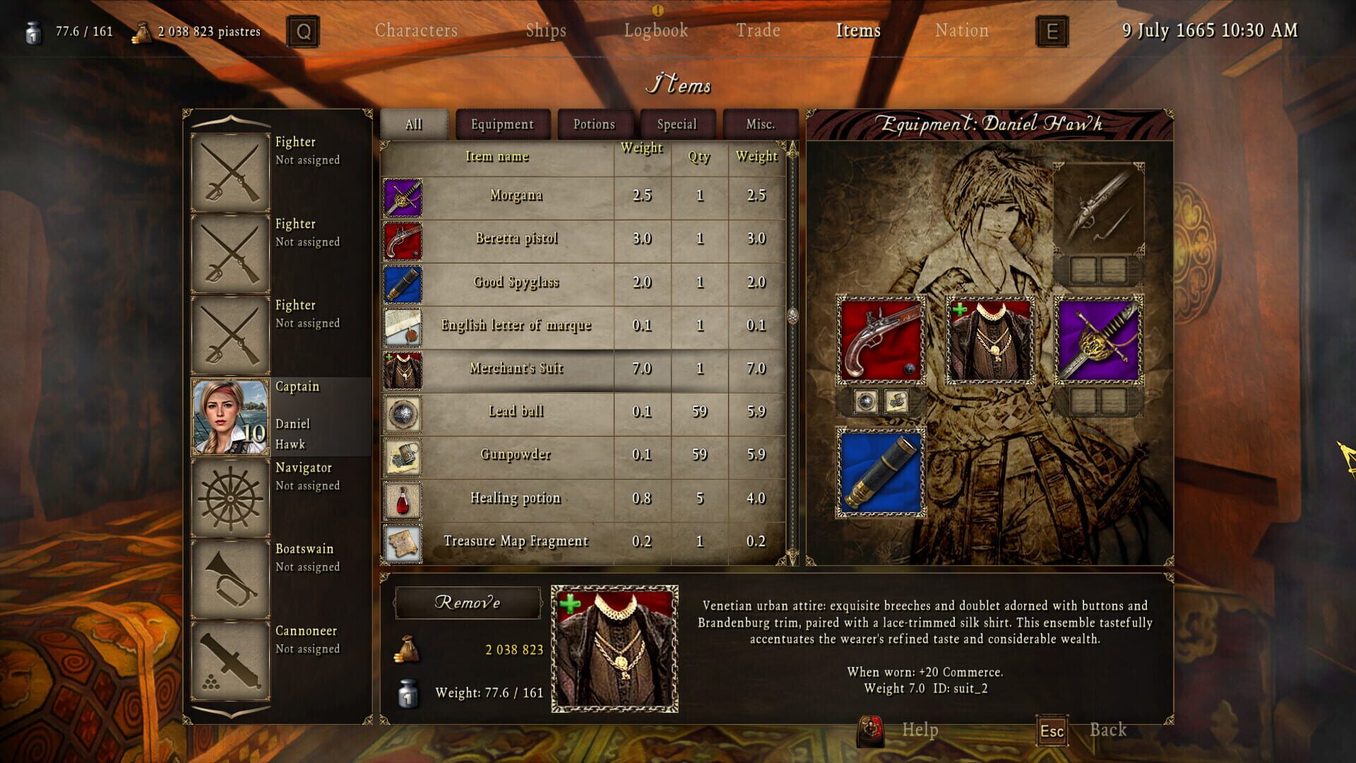 Screenshot for Caribbean Legend: Age of Pirates