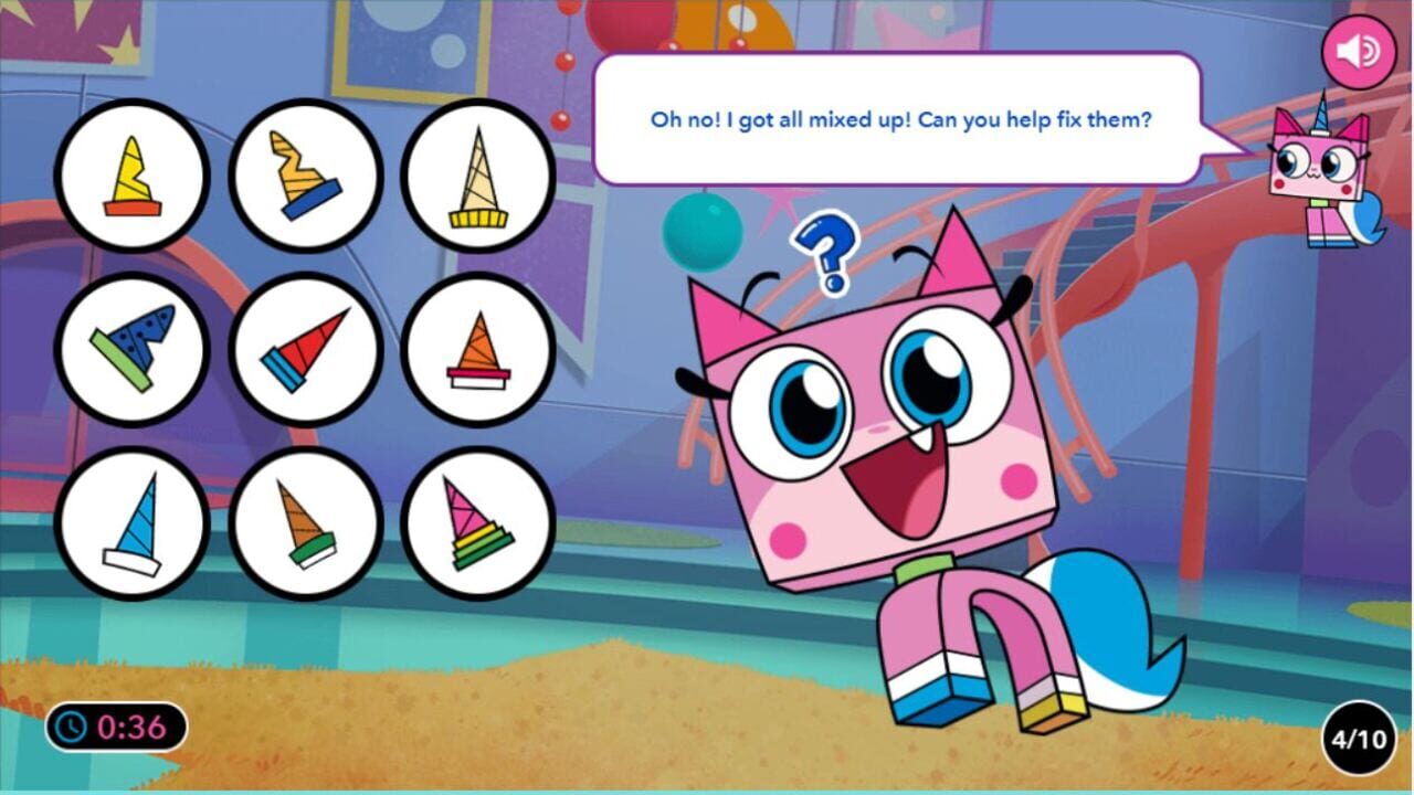 Screenshot for Unikitty! Hyper Quiz