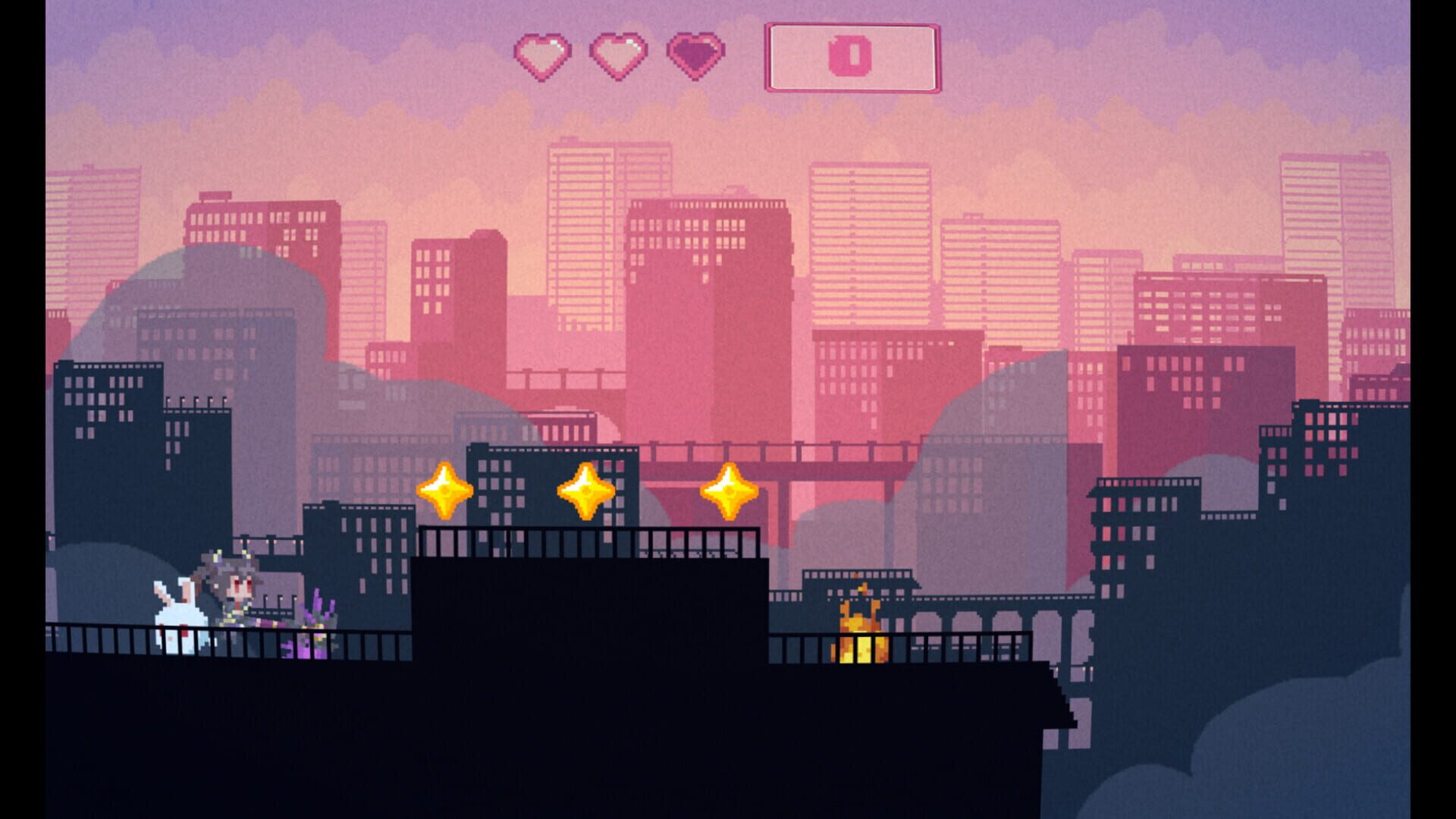 Screenshot for Magical Girl Dash 2: Triple Prisma Attack