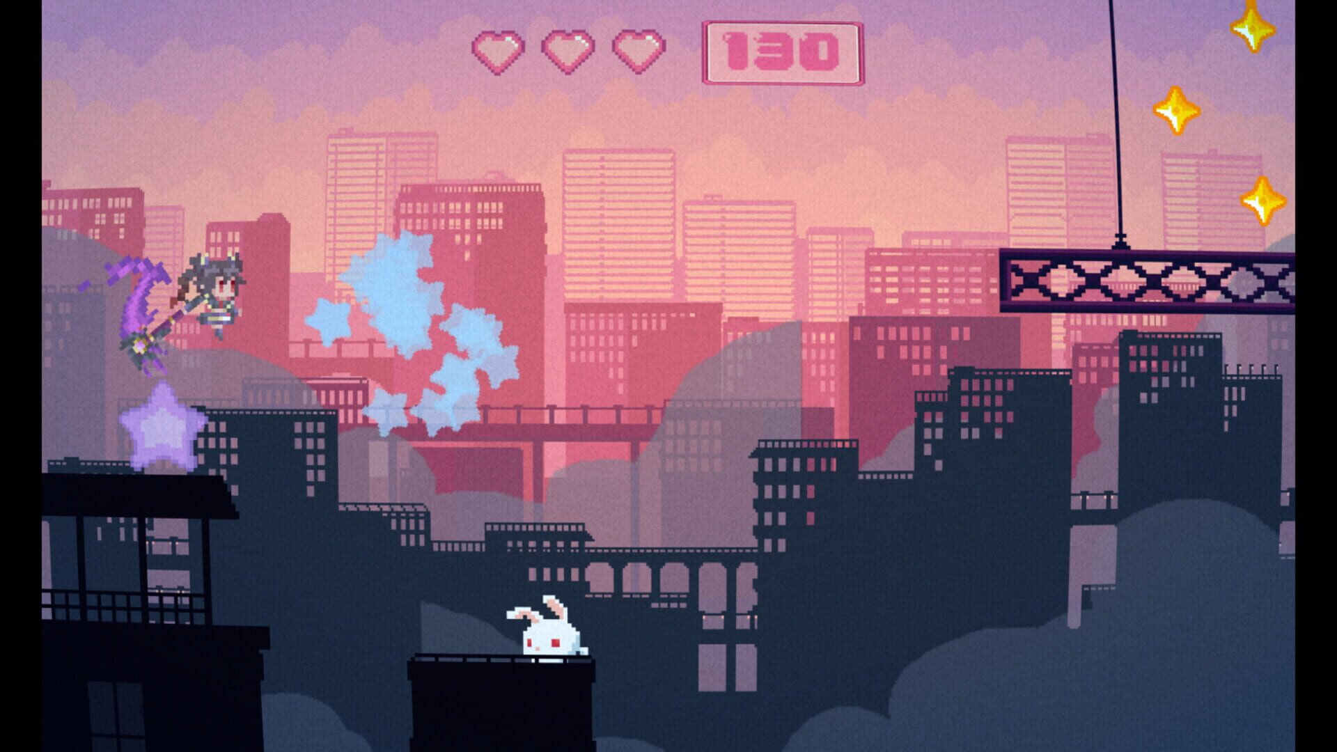 Screenshot for Magical Girl Dash 2: Triple Prisma Attack