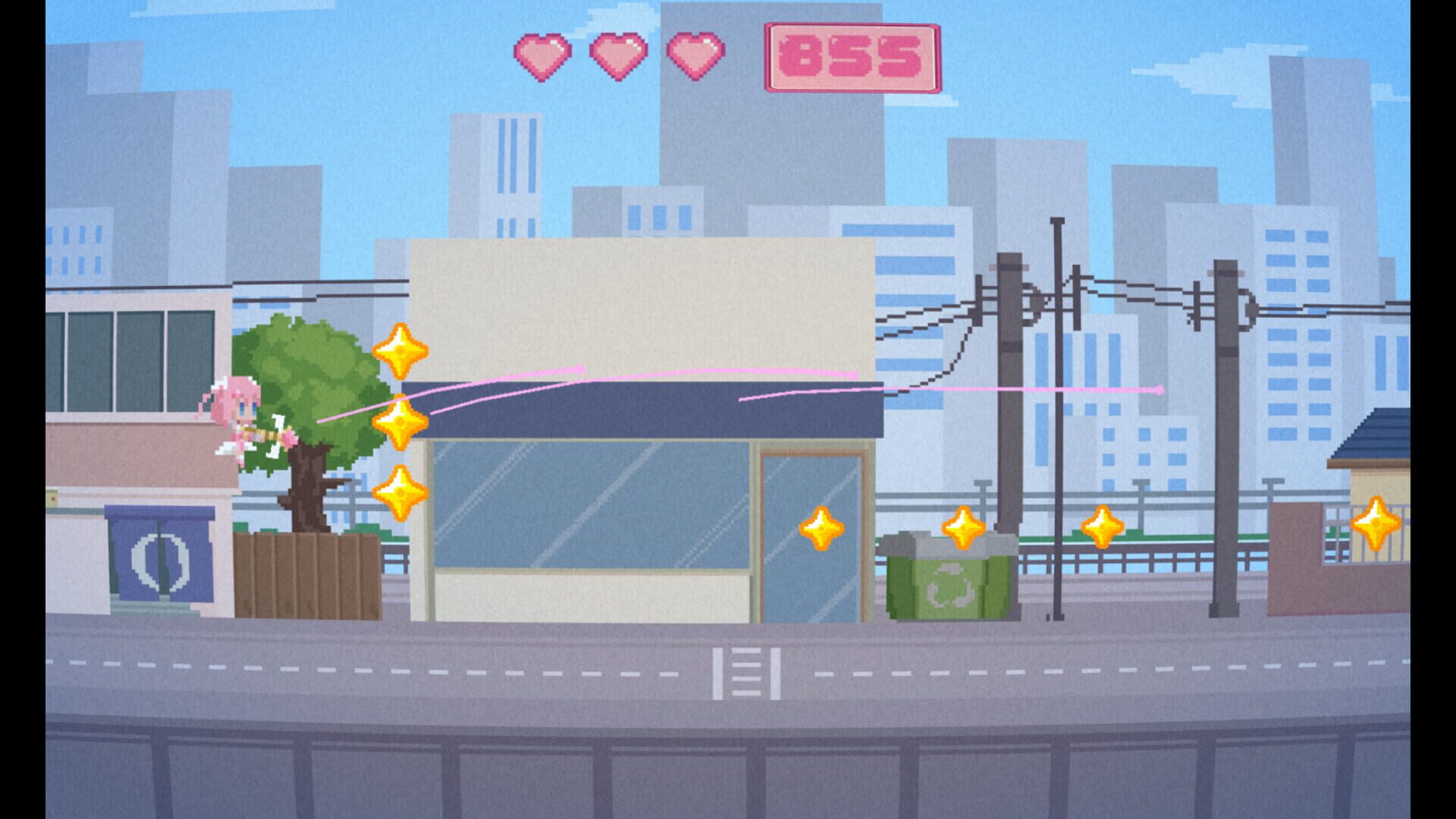 Screenshot for Magical Girl Dash 2: Triple Prisma Attack