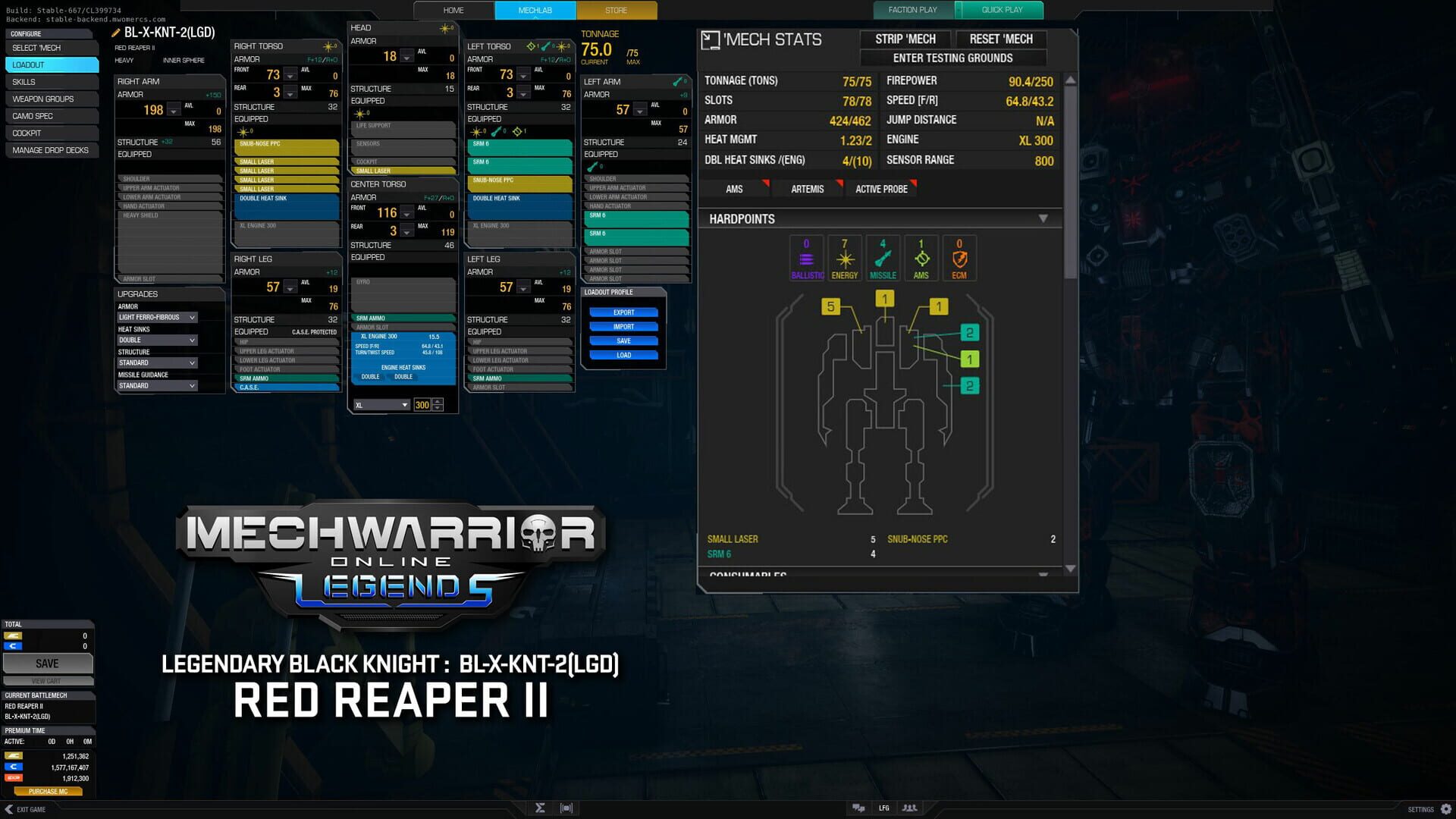 Screenshot for MechWarrior Online: Red Reaper II Legendary Mech Pack