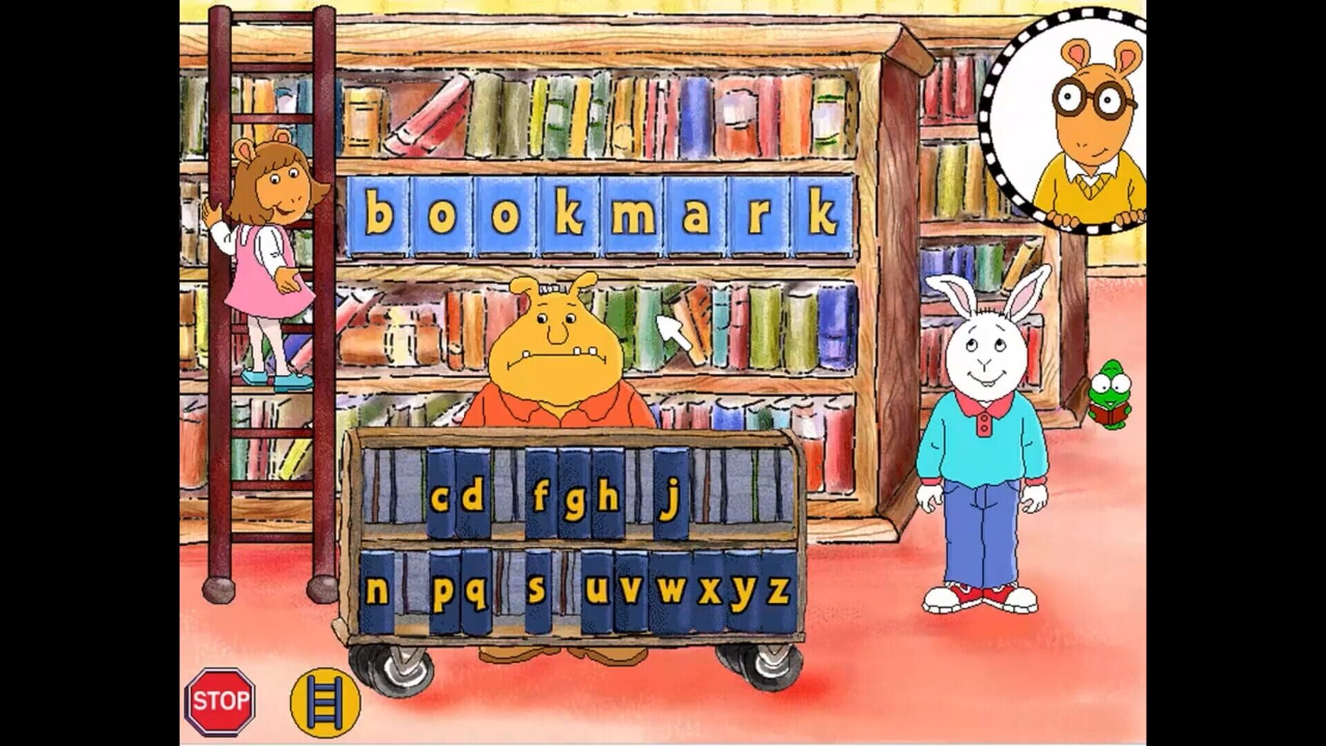 Screenshot for Arthur's Reading Games