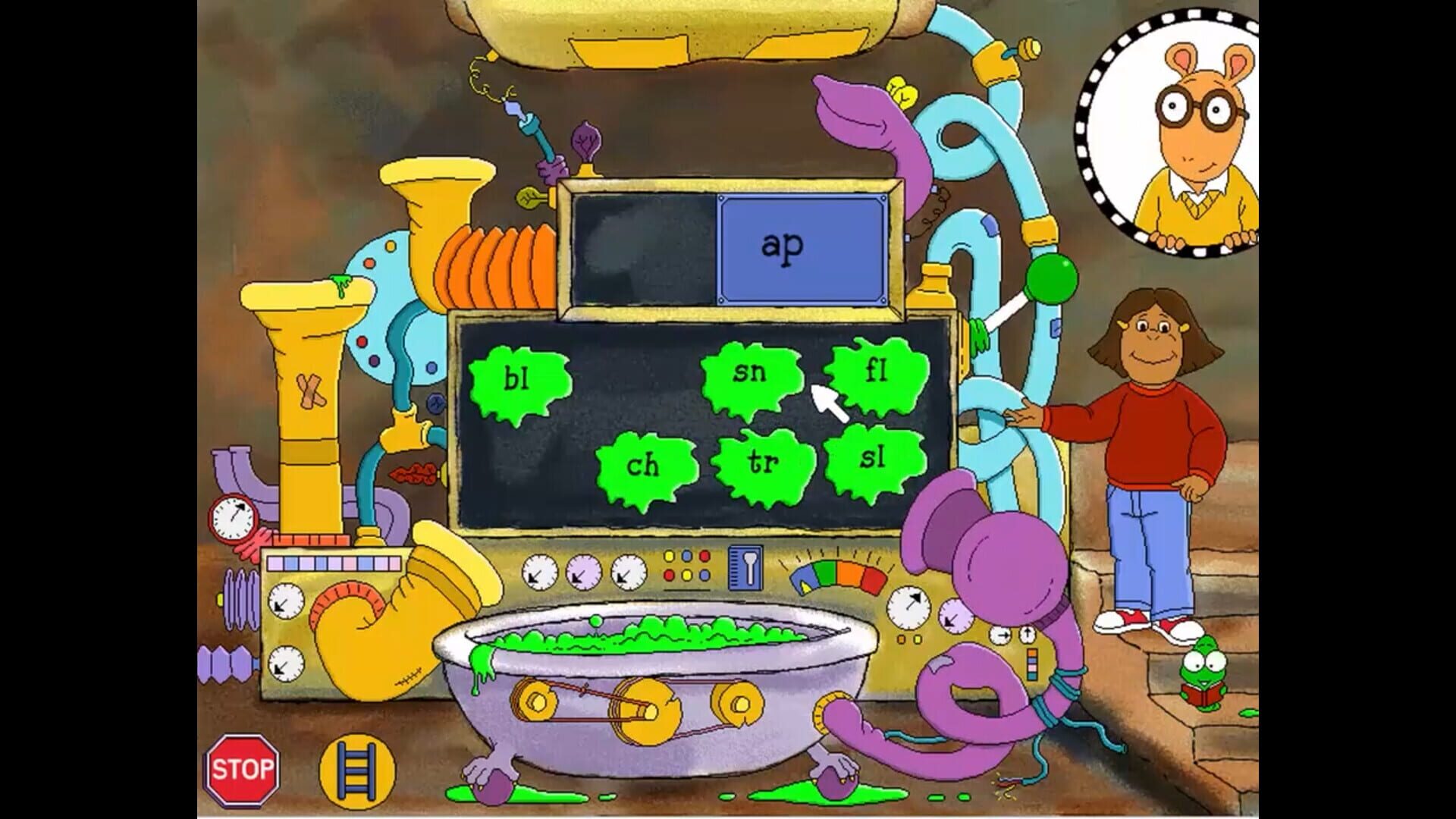 Screenshot for Arthur's Reading Games