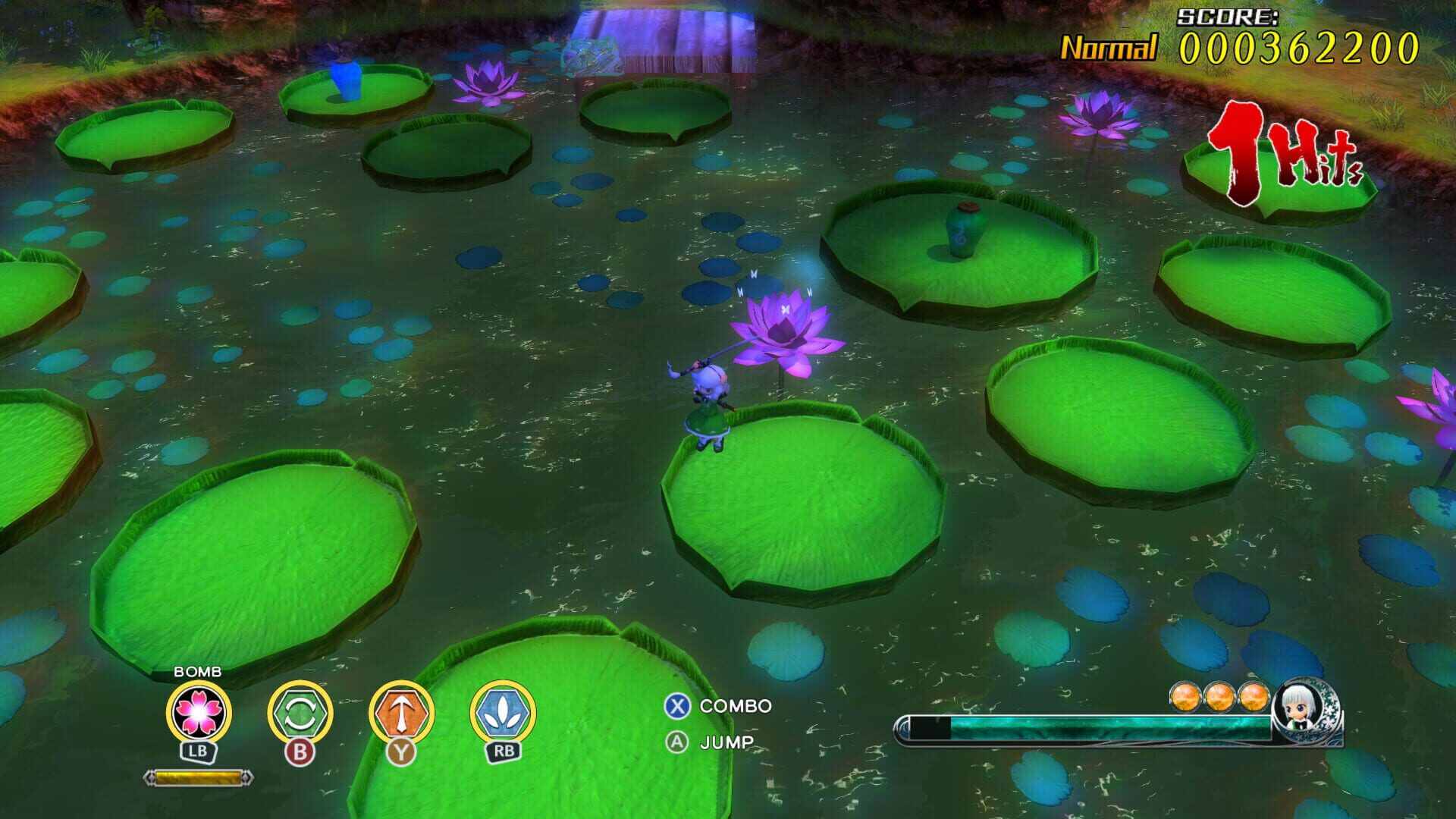 Screenshot for Touhou: Blossom Blade