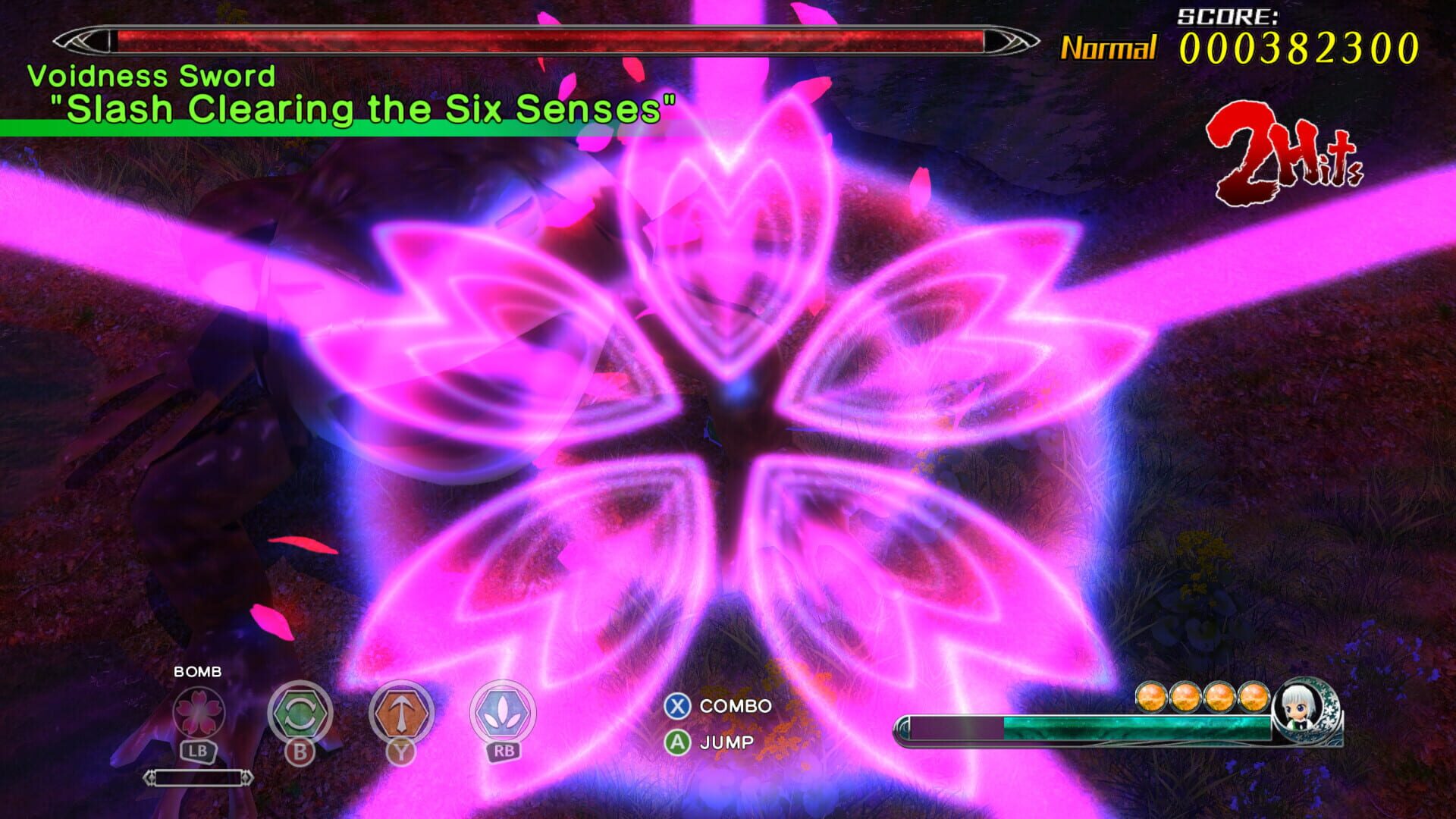 Screenshot for Touhou: Blossom Blade