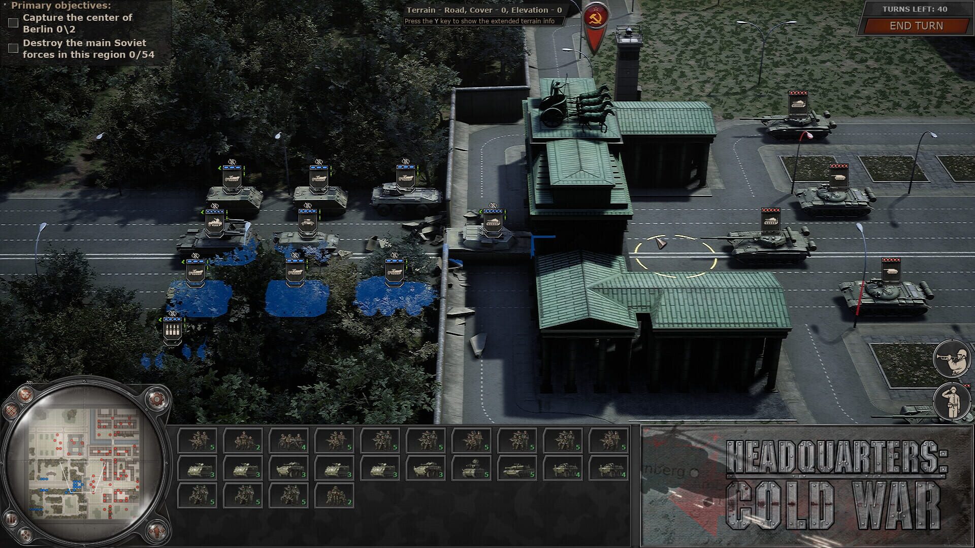 Screenshot for Headquarters: Cold War