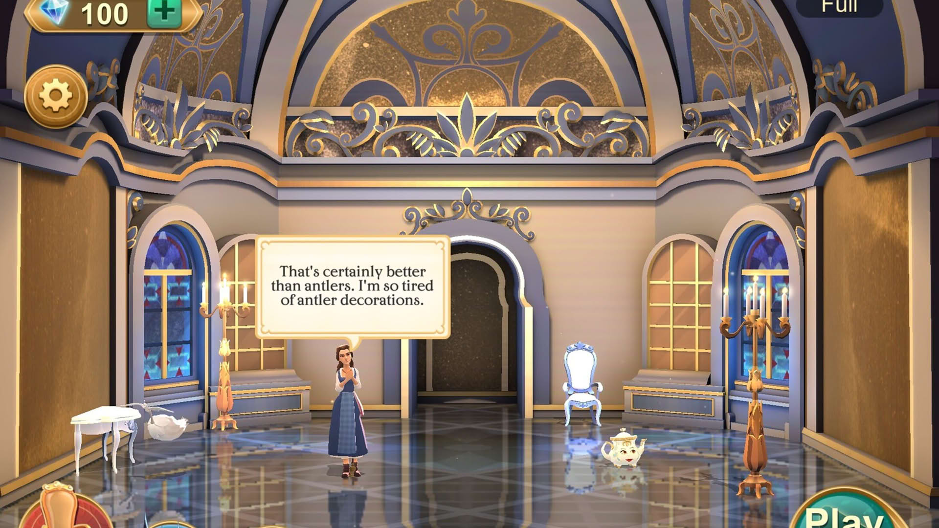 Screenshot for Beauty and the Beast: Perfect Match