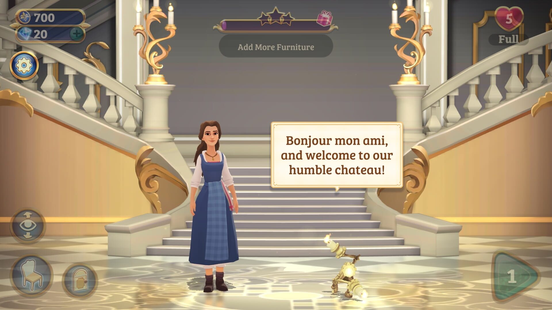 Screenshot for Beauty and the Beast: Perfect Match