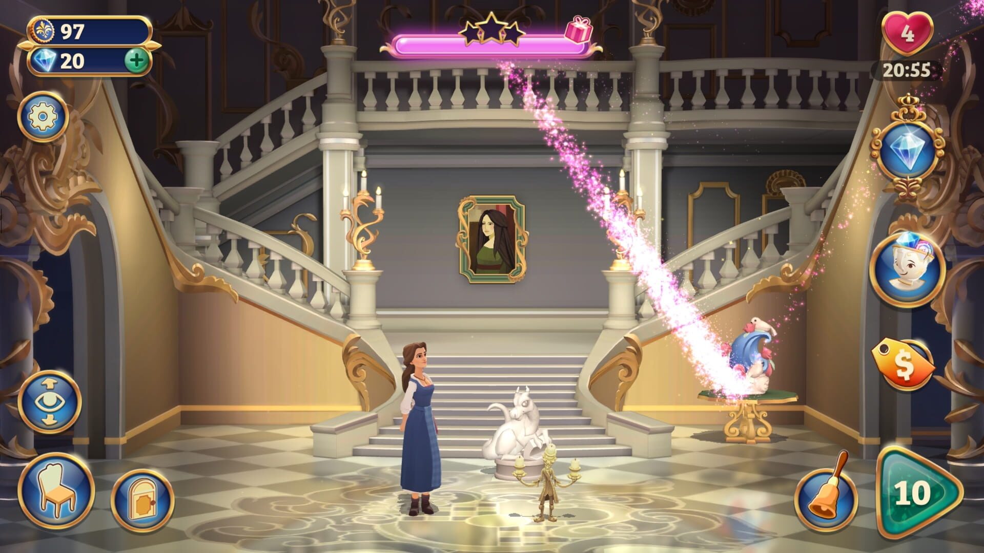 Screenshot for Beauty and the Beast: Perfect Match