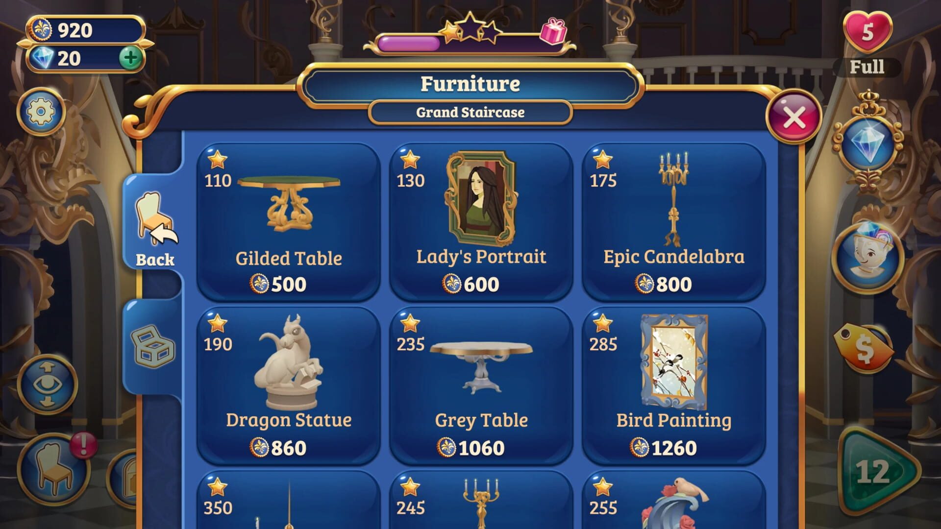 Screenshot for Beauty and the Beast: Perfect Match