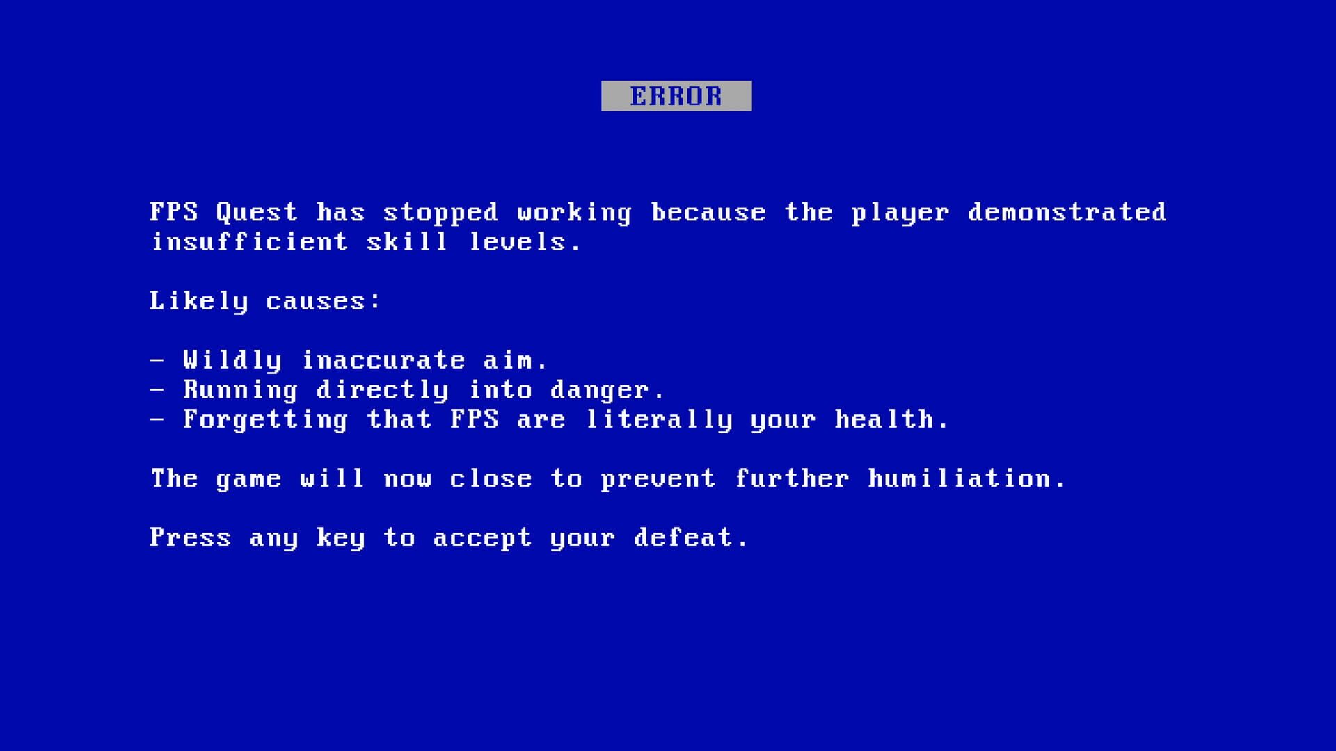 Screenshot for FPS Quest