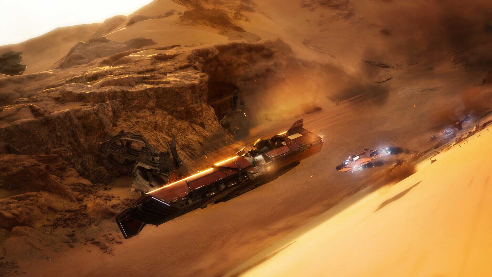 Screenshot for Star Wars: Galactic Racer