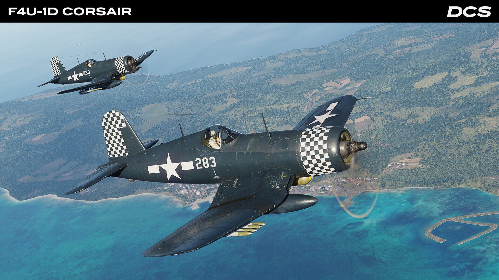Screenshot for DCS World: F4U-1D Corsair