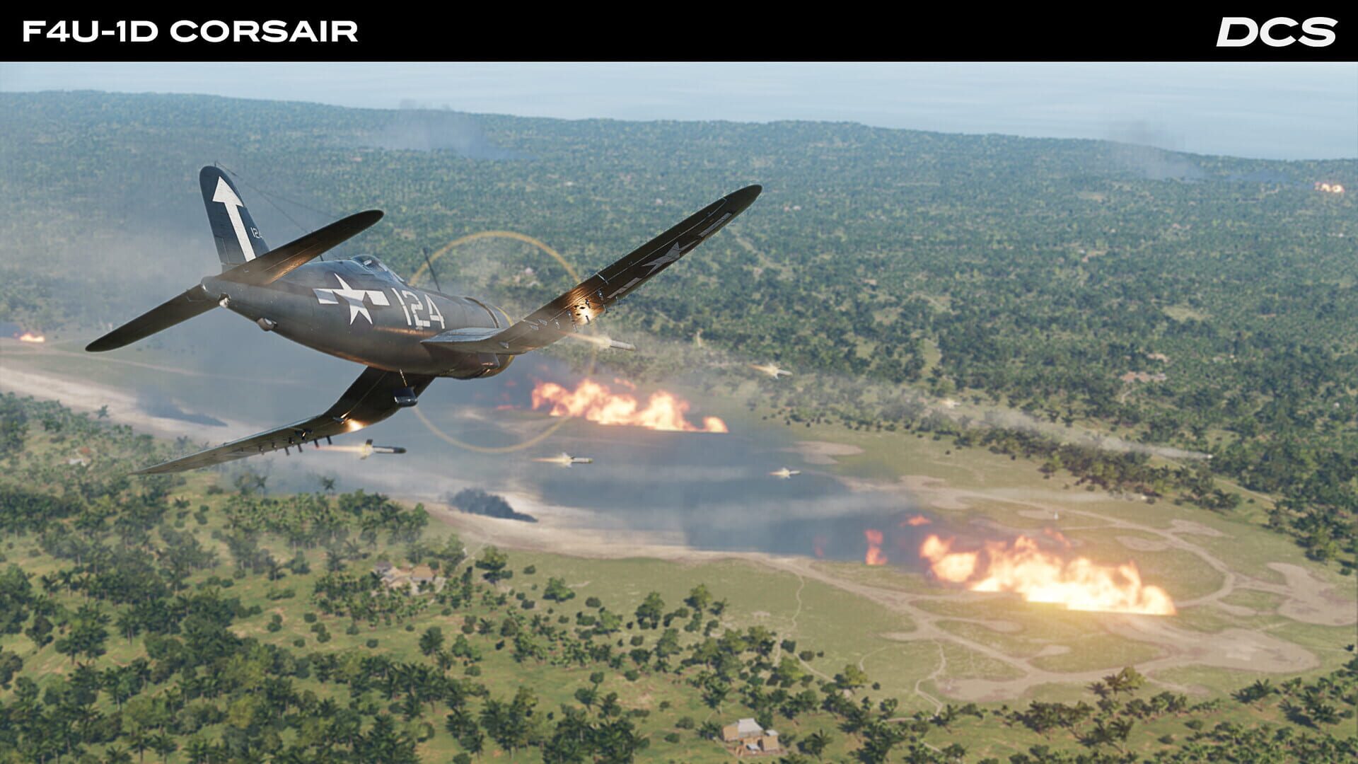 Screenshot for DCS World: F4U-1D Corsair