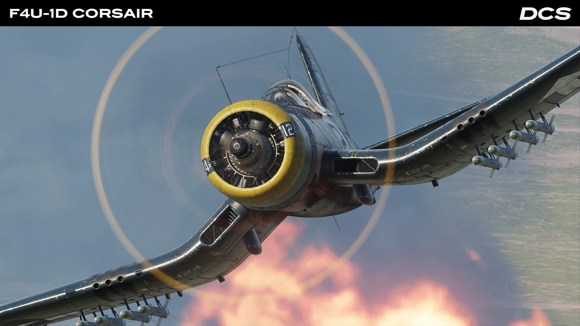 Screenshot for DCS World: F4U-1D Corsair