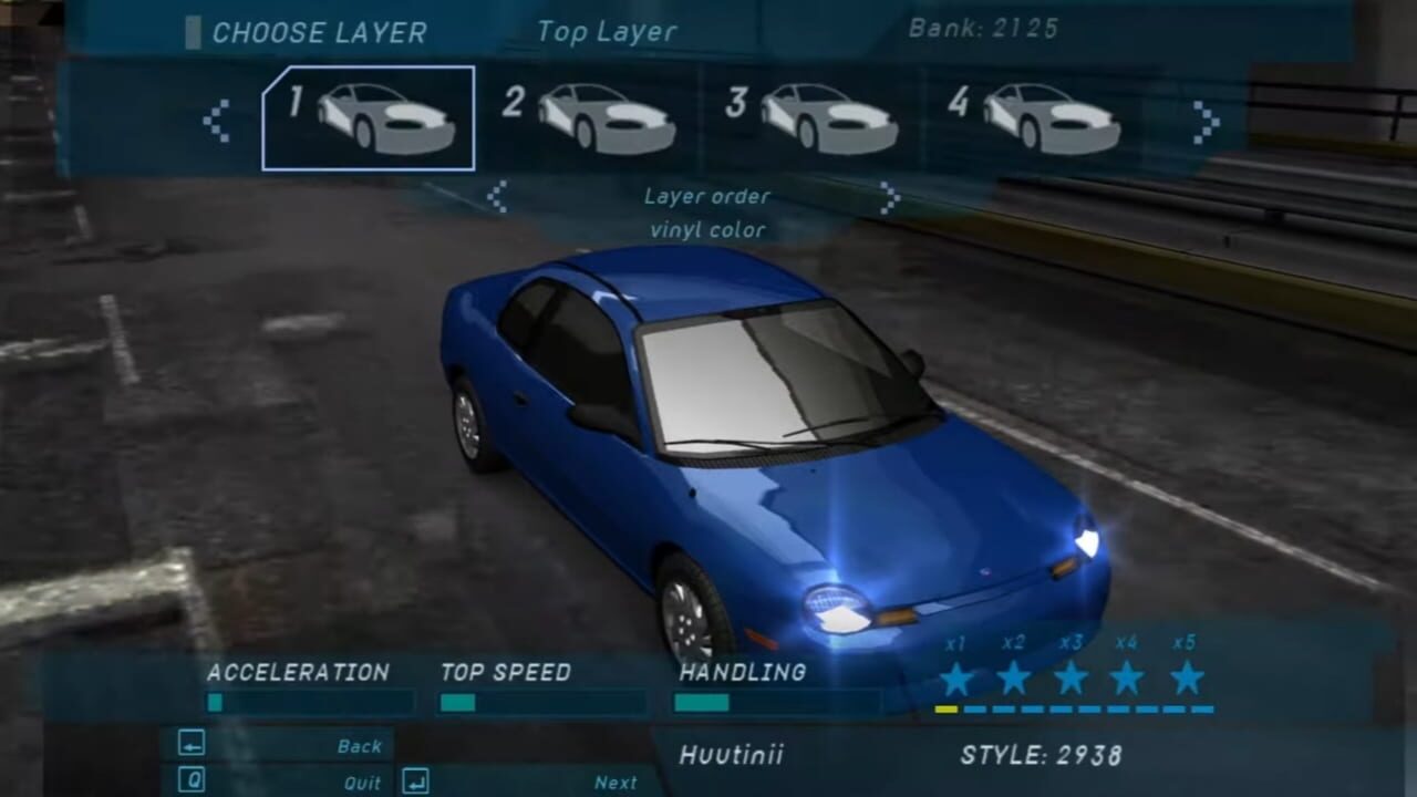 Screenshot for Need for Speed: Underground
