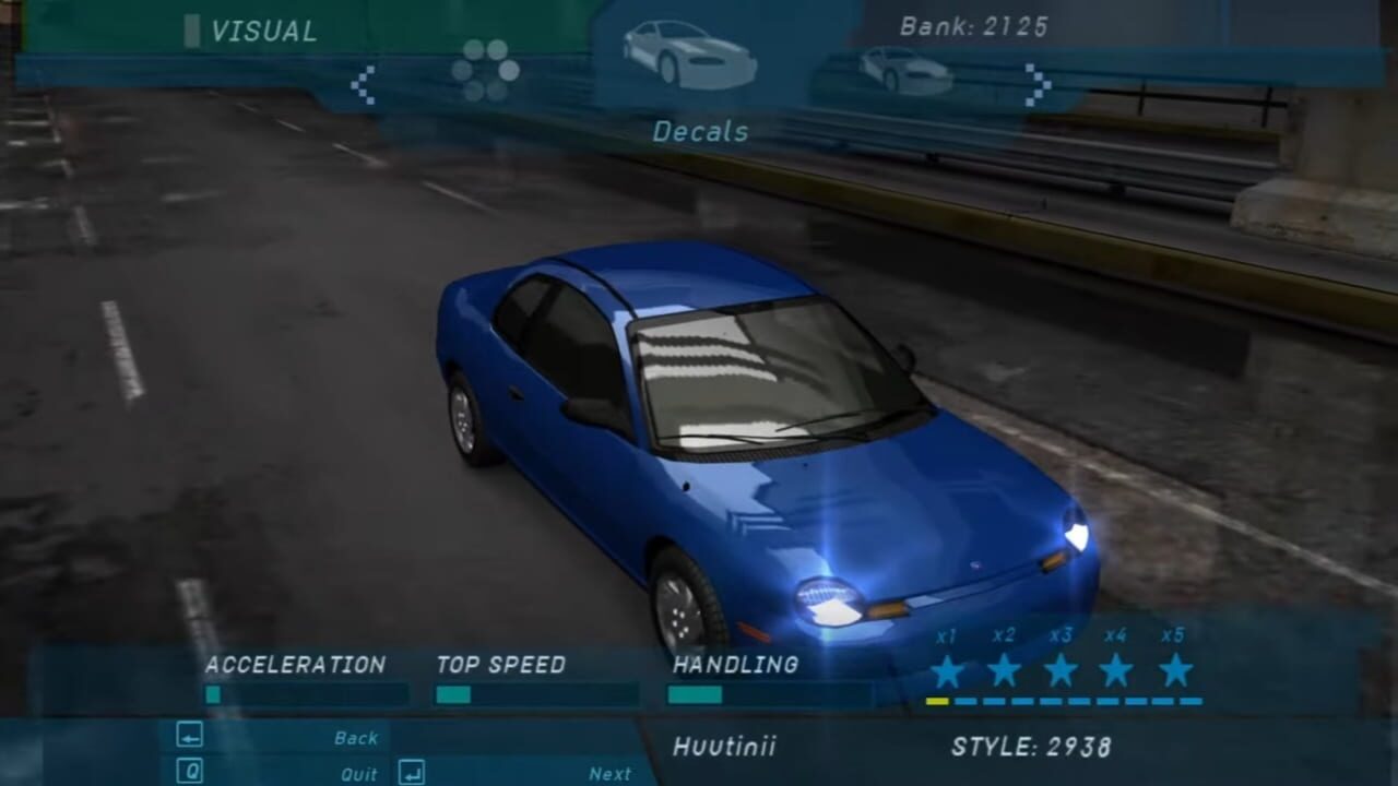 Screenshot for Need for Speed: Underground
