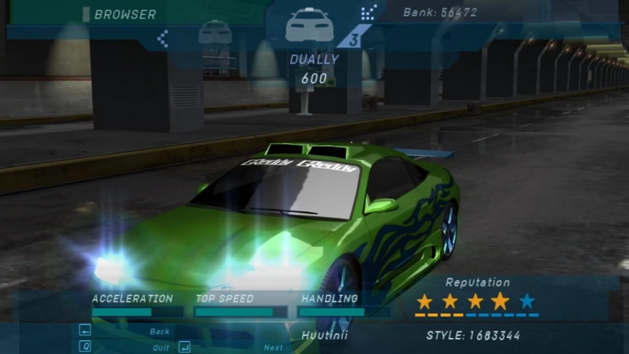 Screenshot for Need for Speed: Underground