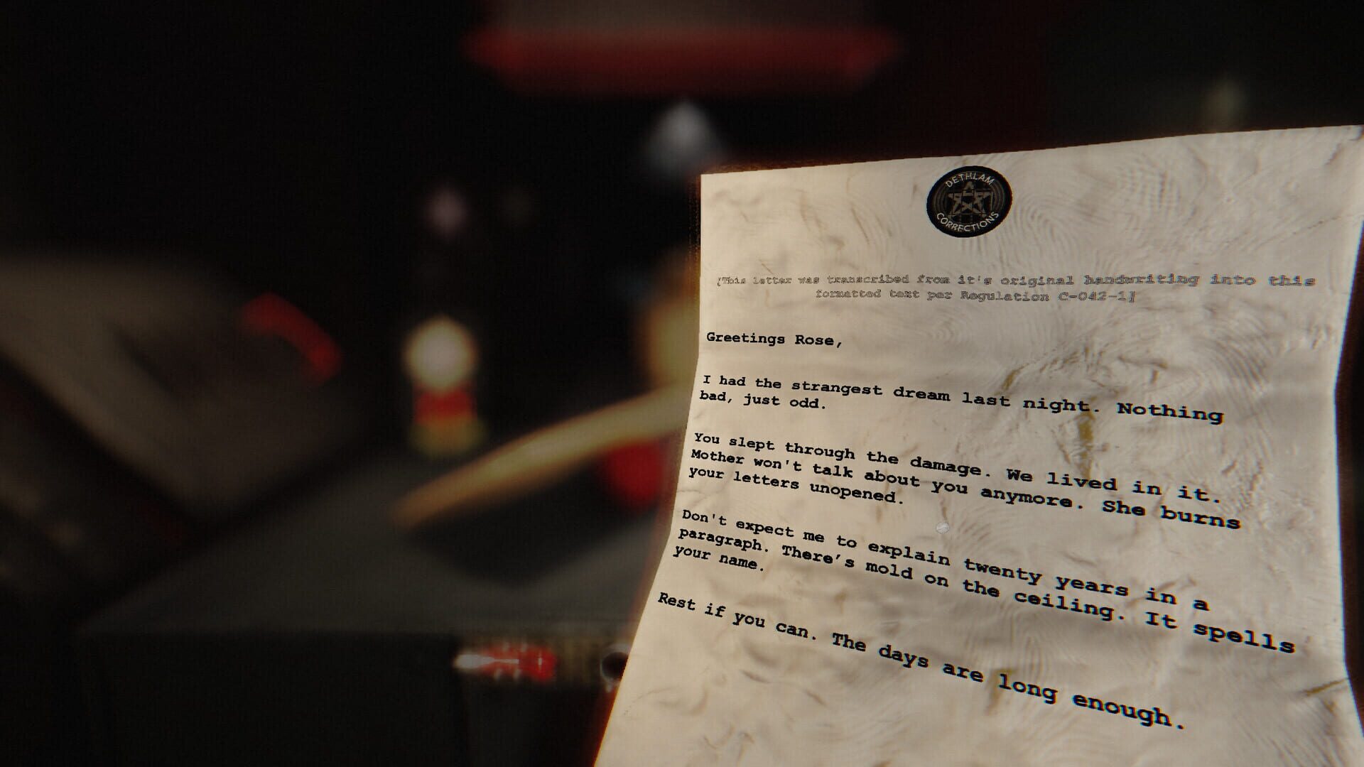 Screenshot for Morbid Mailroom
