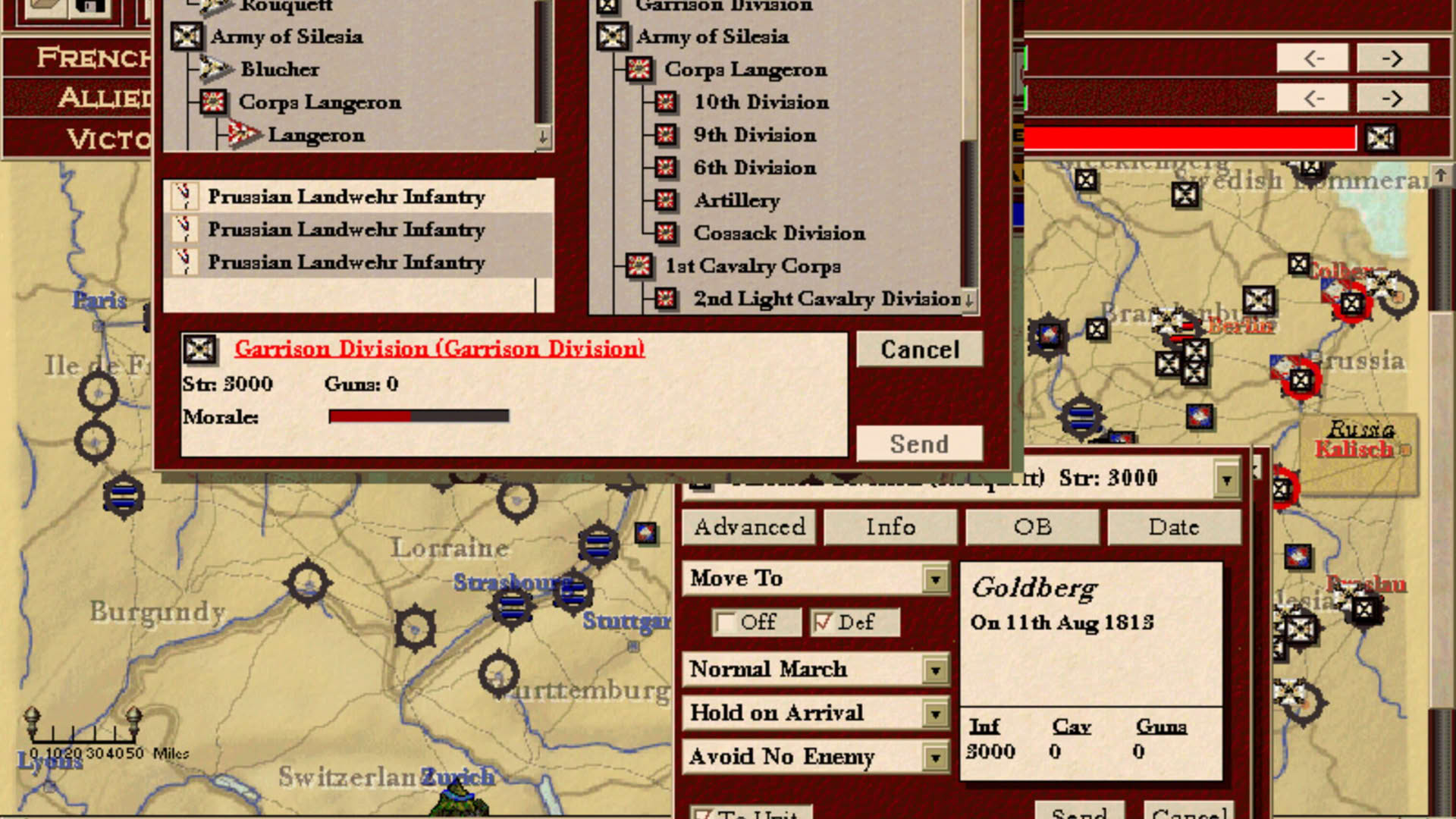 Screenshot for Napoleon 1813