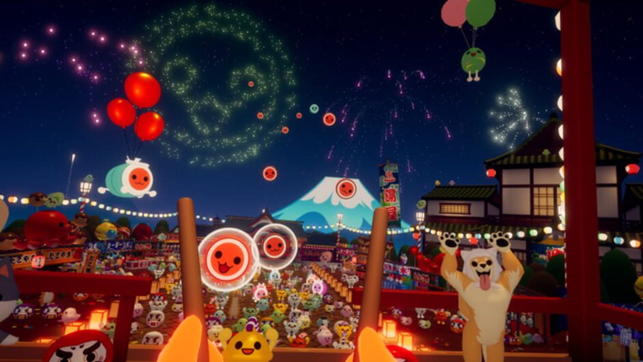 Screenshot for Taiko no Tatsujin: VR Festival!