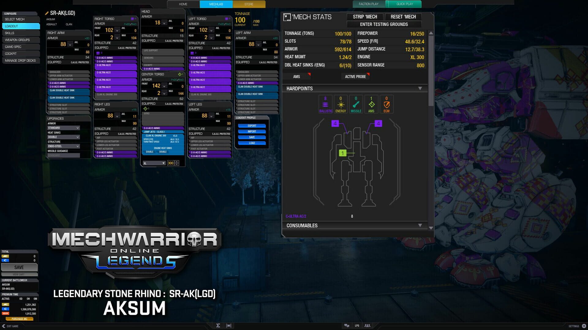 Screenshot for MechWarrior Online: Aksum Legendary Mech Pack