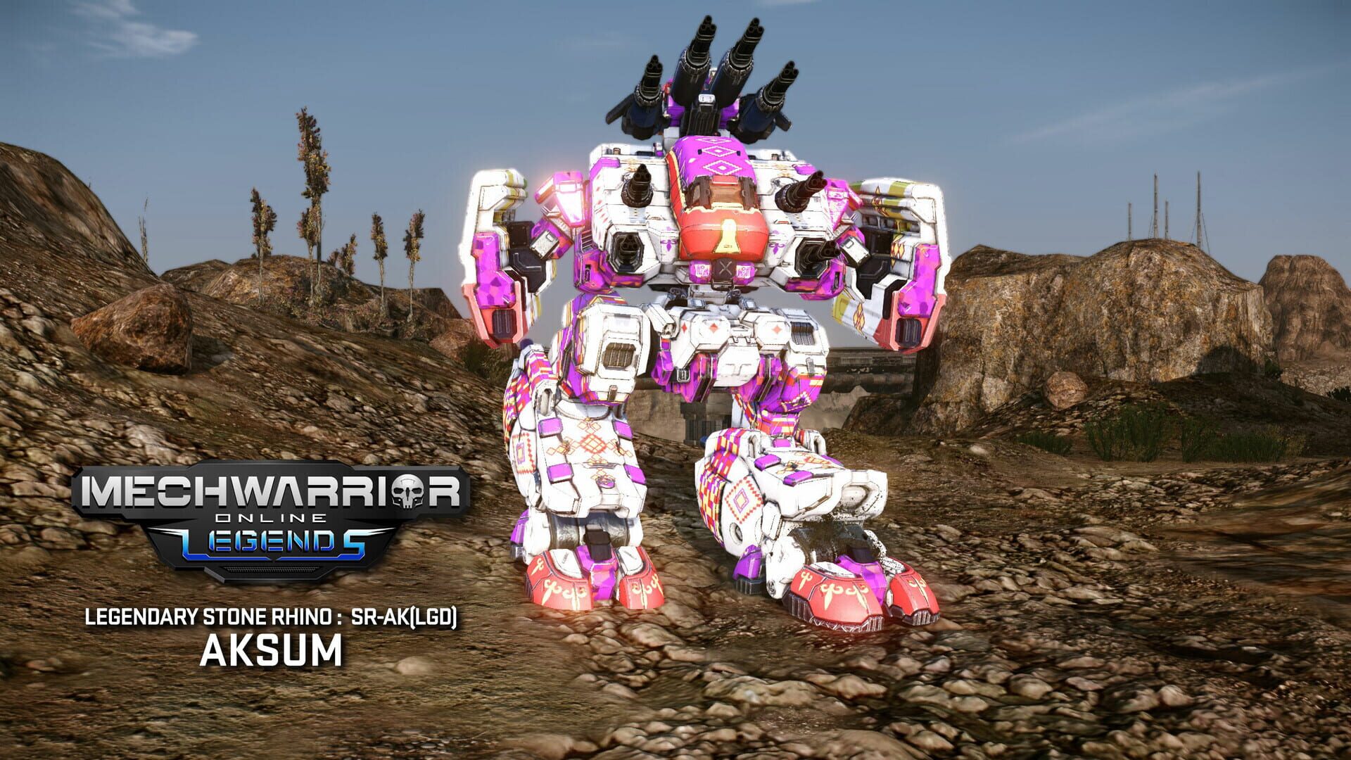 Screenshot for MechWarrior Online: Aksum Legendary Mech Pack