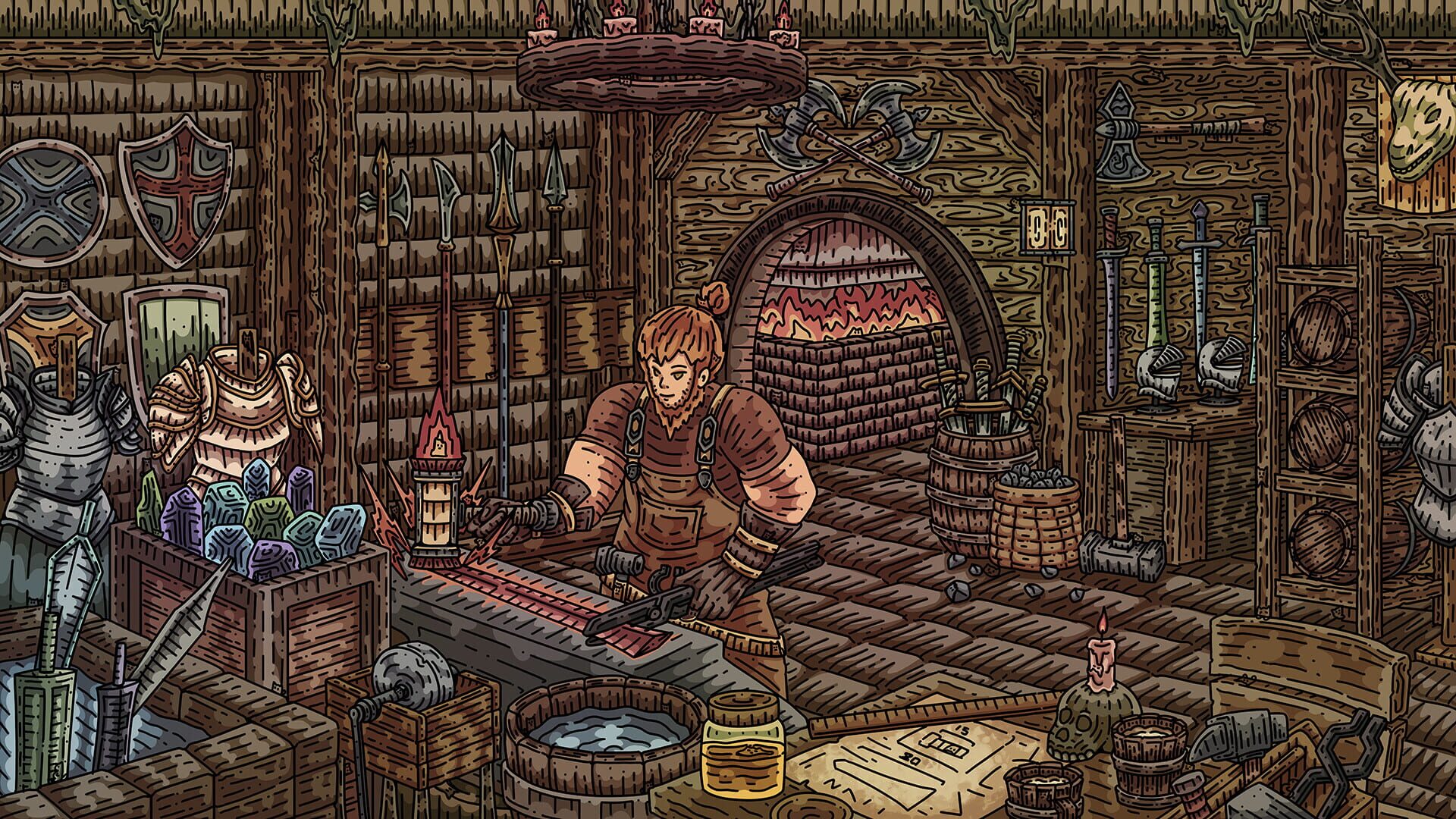 Screenshot for 100 Blacksmith Cats