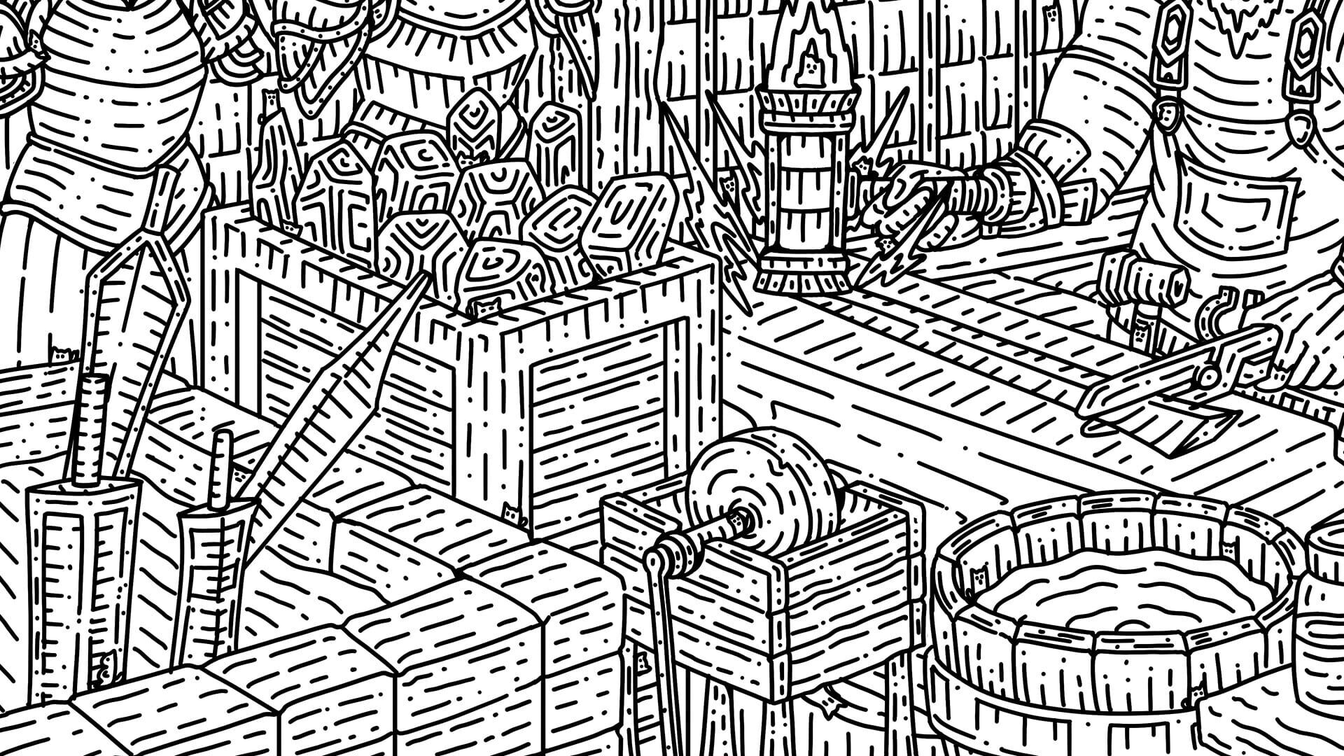 Screenshot for 100 Blacksmith Cats