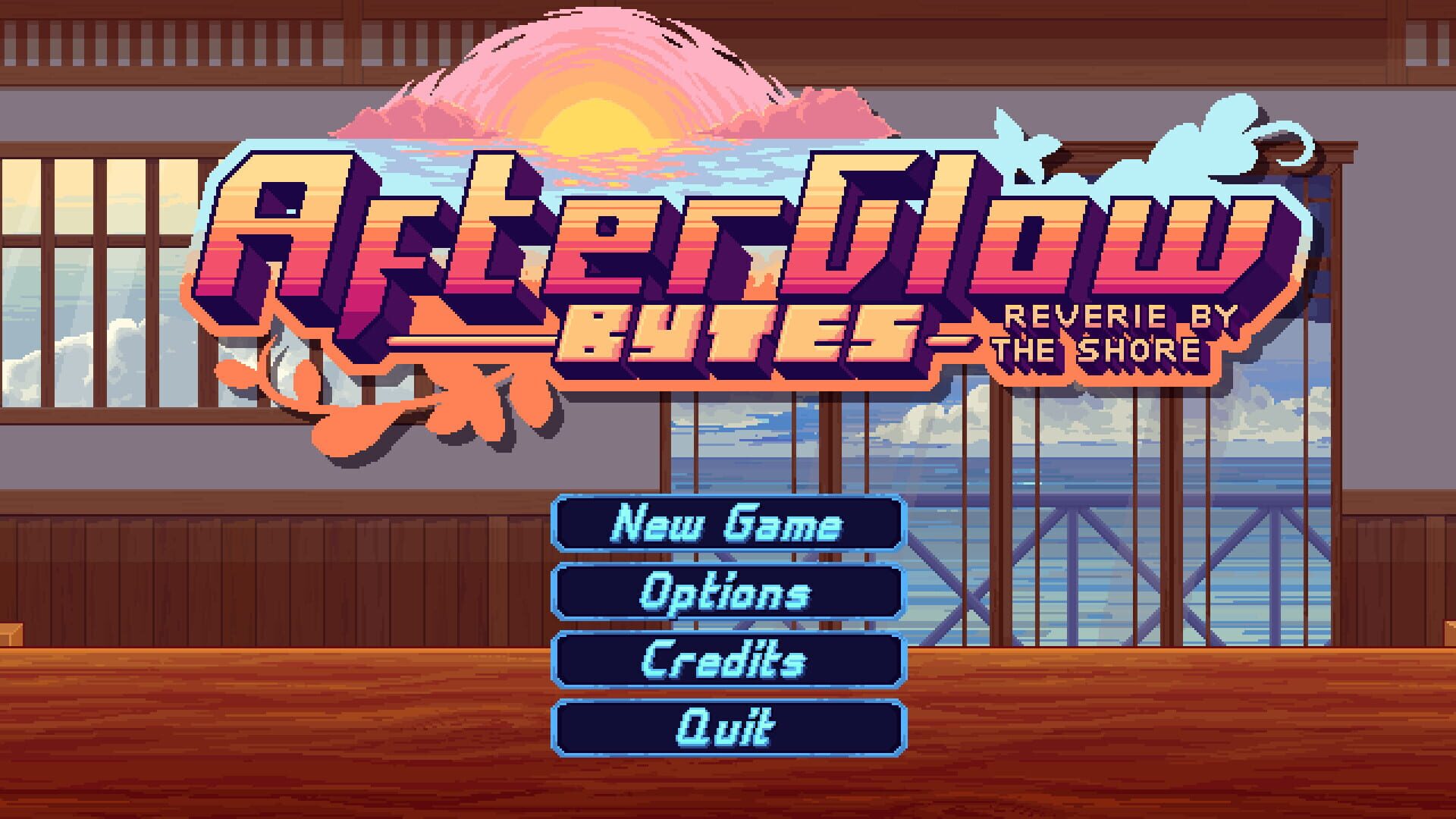 Screenshot for Afterglow Bytes: Reverie by the Shore