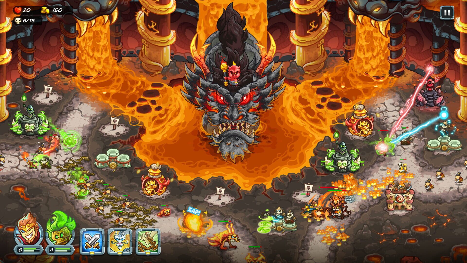 Screenshot for Kingdom Rush 5: Alliance TD - Wukong's Journey