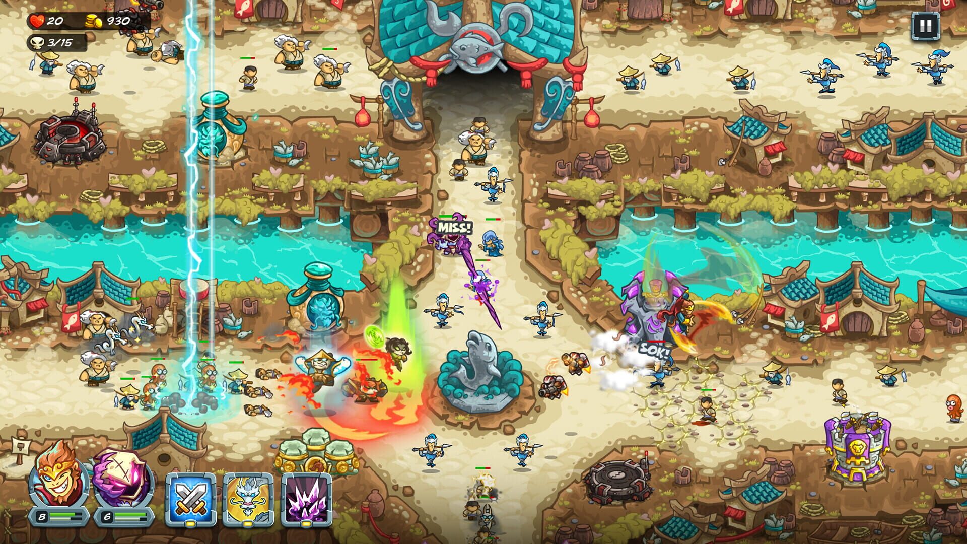 Screenshot for Kingdom Rush 5: Alliance TD - Wukong's Journey